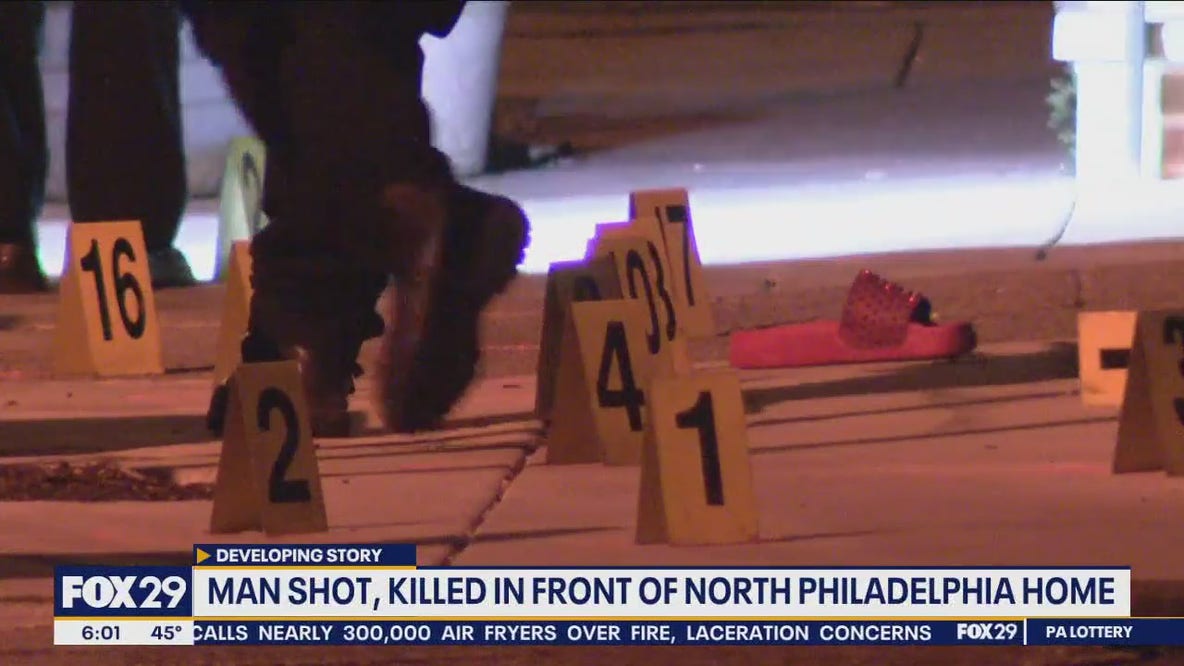 Man shot, killed in front of North Philadelphia home